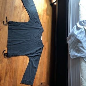 Washed black madewell top